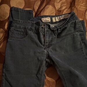Vintage Dark Blue Slim Men's Jeans